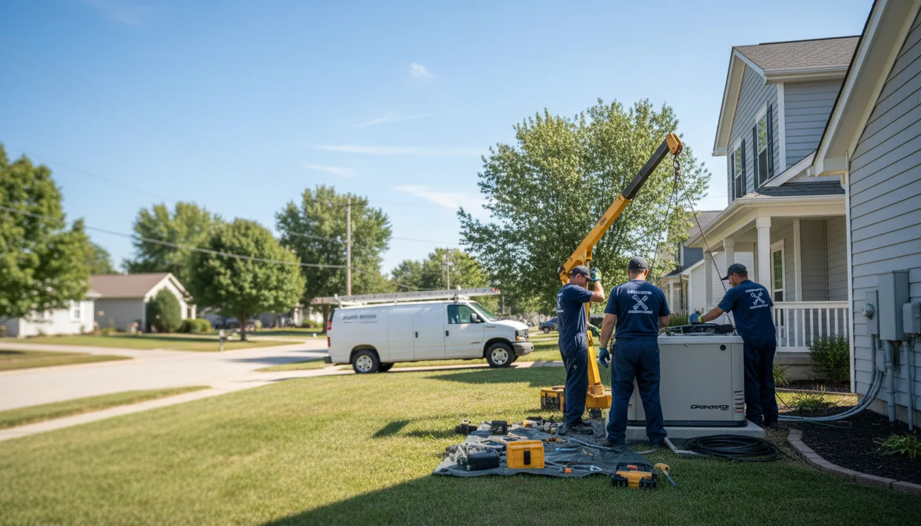 Generator Installation in Tovey, IL near me
